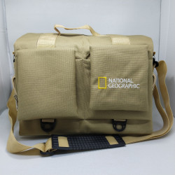 Tas Kamera DSLR Mirrorless National Geographic krem Gratis Raincover kode B